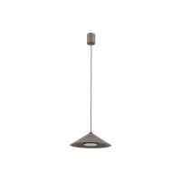Stilvolle H&auml;ngelampe Metall Braun Modern &Oslash;23...