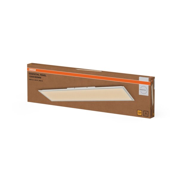 LED Deckenleuchte Weiß Metall 3000 K L:100cm OSRAM