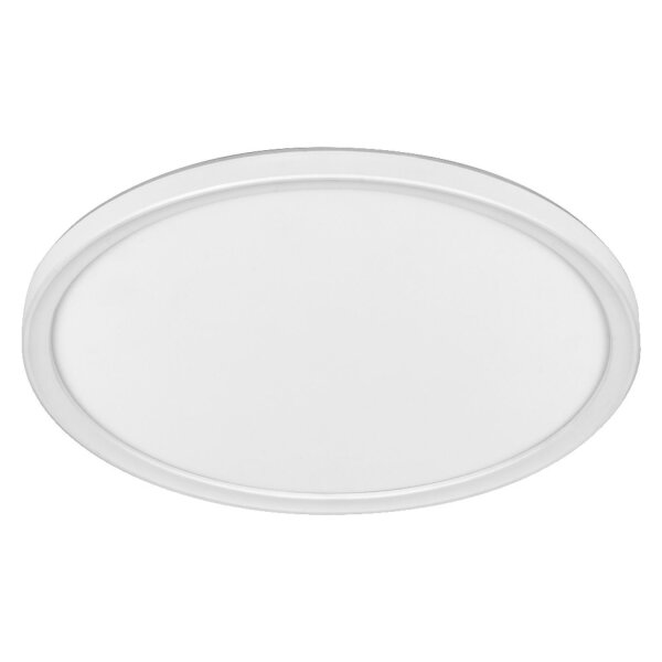 LED Deckenleuchte Weiß Metall 3000K B:29,3cm rund OSRAM