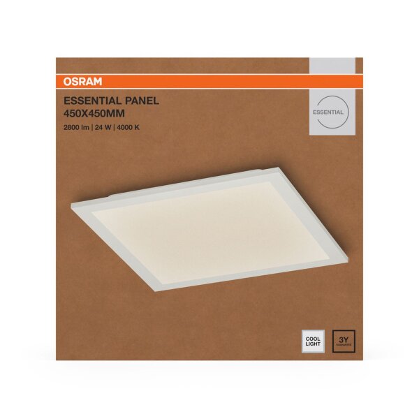 LED Deckenleuchte Weiß Metall 4000K B:44,5cm OSRAM