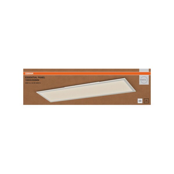 LED Deckenleuchte Weiß Metall 4000K L:100cm OSRAM