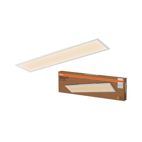 LED Deckenleuchte Weiß Metall 3000K L:100cm OSRAM