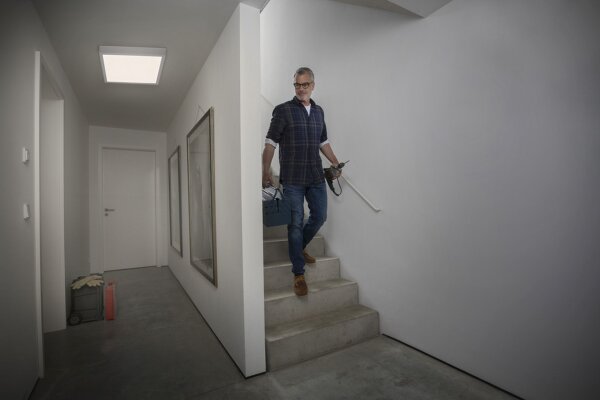 LED Wandleuchte Weiß Aluminium 4000K B:59,6cm OSRAM