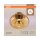 Deckenleuchte Gold Stahl Glas E27 Ø28 cm blendarm OSRAM