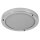 Deckenlampe Stahl Chrom E27 L:31 cm IP44 rund OSRAM