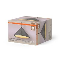 Hängelampe Beton Modern E27 L:25 cm modern OSRAM