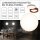 LED Deckenlampe Click-DIM Grau Beton 3000K Ø40cm OSRAM