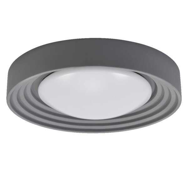 LED Deckenlampe Grau Beton 3000K Ø50cm modern OSRAM