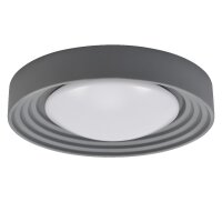 LED Deckenlampe Grau Beton 3000K Ø50cm modern OSRAM