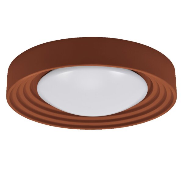 LED Deckenleuchte Braun Beton Click-DIM 3000K OSRAM