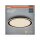 LED Deckenleuchte Schwarz Metall 3000K L:55cm OSRAM