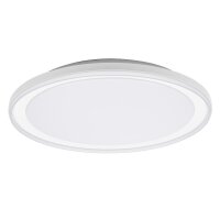 Runde LED Deckenlampe Weiß Metall 3000K L:55cm OSRAM