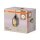 Pendelleuchte Glas E27 Gold Metall L:17 cm OSRAM