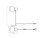 Tischleuchte flexibel Glas Metall E14 H:37,7 cm OSRAM