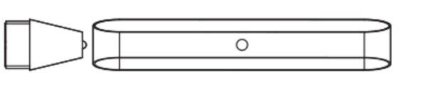 LED Akku Lampe Sensor dimmbar Alu 3000 K IP54 OSRAM