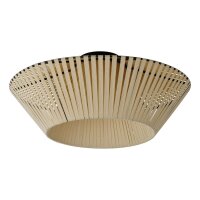 Deckenlampe Beige Stahl E27 &Oslash;40,5 cm rund OSRAM
