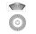 Deckenlampe Beige Stahl E27 Ø40,5 cm rund OSRAM