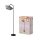 Stehleuchte Dunkelgrau Stahl Schwarz E27 164 cm OSRAM