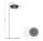 Stehlampe Schwarz Stahl Beige E27 H:164 cm OSRAM