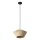 Pendelleuchte Schwarz Beige E27 Ø30,5 cm OSRAM