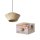 Pendelleuchte Schwarz Beige E27 Ø30,5 cm OSRAM