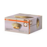 Hängelampe Schwarz Beige E27 Ø40,5 cm modern...