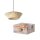 Hängelampe Schwarz Beige E27 Ø40,5 cm modern OSRAM