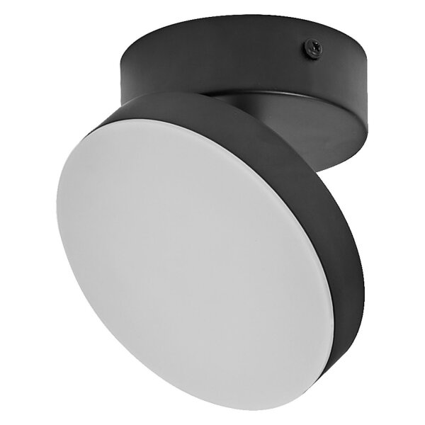LED Deckenleuchte schwenkbar Schwarz 3000 K OSRAM