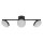 LED Deckenlampe verstellbar Schwarz 3000 K OSRAM