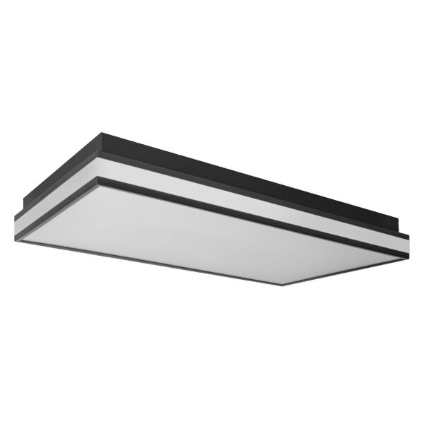 LED Deckenleuchte dimmbar Smart+ TW Schwarz 60 cm OSRAM