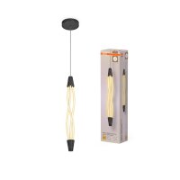 LED Pendelleuchte dimmbar Dunkelgrau 3000 K OSRAM