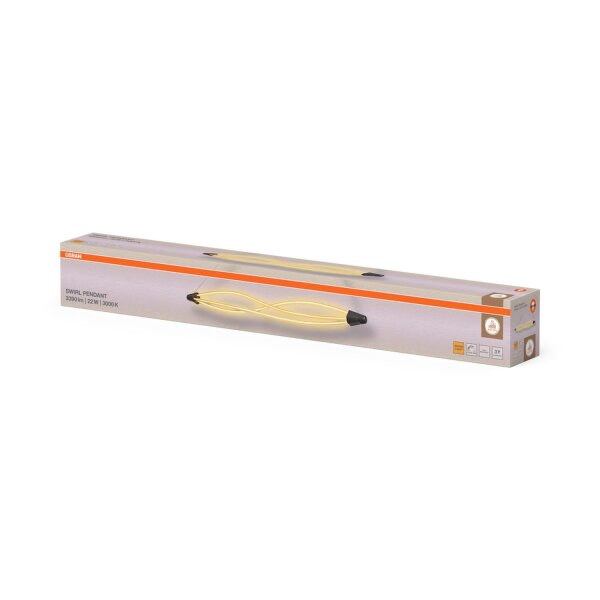 LED Hängelampe dimmbar Dunkelgrau 3000 K OSRAM