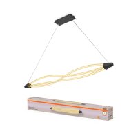 LED Hängelampe dimmbar Dunkelgrau 3000 K OSRAM