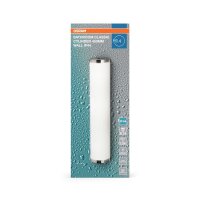 Wandlampe Stahl Chrom Modern E14 IP44 H:45,5 cm OSRAM