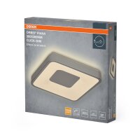 LED Deckenlampe Click-DIM Silber 3000K L:38cm OSRAM