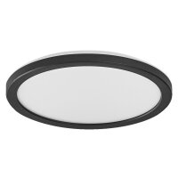 LED Deckenleuchte Click-DIM Schwarz 3000K Ø23,5cm...