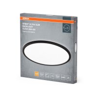 LED Deckenlampe Click-DIM Schwarz 3000K Ø40cm OSRAM