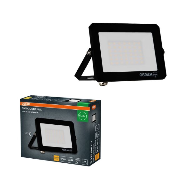 LED Außenstrahler schwenkbar Aluminium 3000K IP65 OSRAM