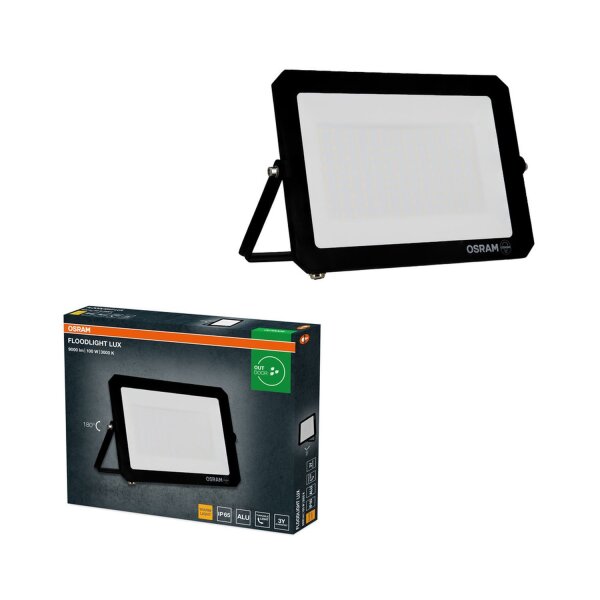 LED Außenstrahler Aluminium schwenkbar 3000K IP65 OSRAM