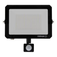 LED Flutlicht Sensor schwenkbar Alu 3000K IP65 OSRAM