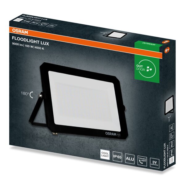 LED Außenstrahler schwenkbar Alu 4000K IP65 L30cm OSRAM