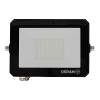 LED Flutlicht schwenkbar Schwarz Alu 6500K IP65 OSRAM