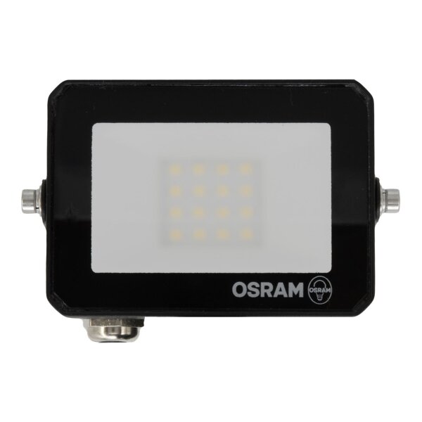 LED Strahler schwenkbar Schwarz Alu 6500K IP65 OSRAM