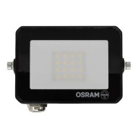 LED Strahler schwenkbar Schwarz Alu 6500K IP65 OSRAM