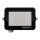LED Strahler schwenkbar Schwarz Alu 6500K IP65 OSRAM