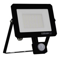 LED Au&szlig;enstrahler Sensor flexibel Alu 6500K IP65 OSRAM