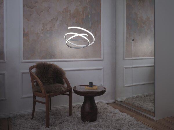 LED Pendelleuchte Weiß 2700-6000K dimmbar Ø50 cm OSRAM