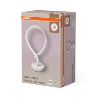 LED Tischleuchte Weiß Metall 4000 K H:33,5 cm OSRAM
