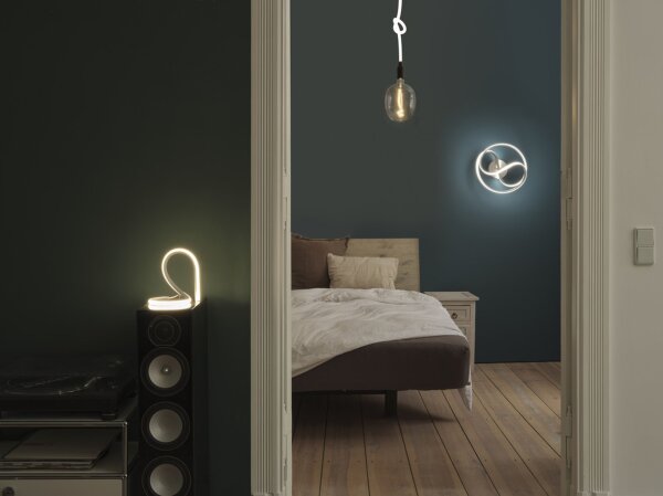 LED Tischlampe Metall Weiß 4000 K H:18 cm modern OSRAM