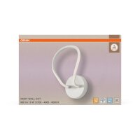 LED Wandleuchte Weiß CCT Metall 6000 K B:20,2 cm OSRAM
